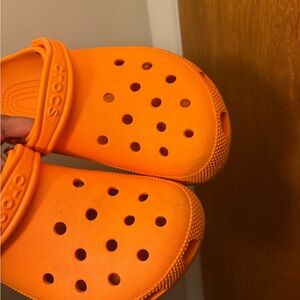 CROCS Classic Orange Clogs